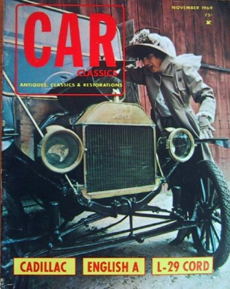 CAR CLASSICS 1969 NOV Vol3 #1 - L-29, CITROEN TAXI*